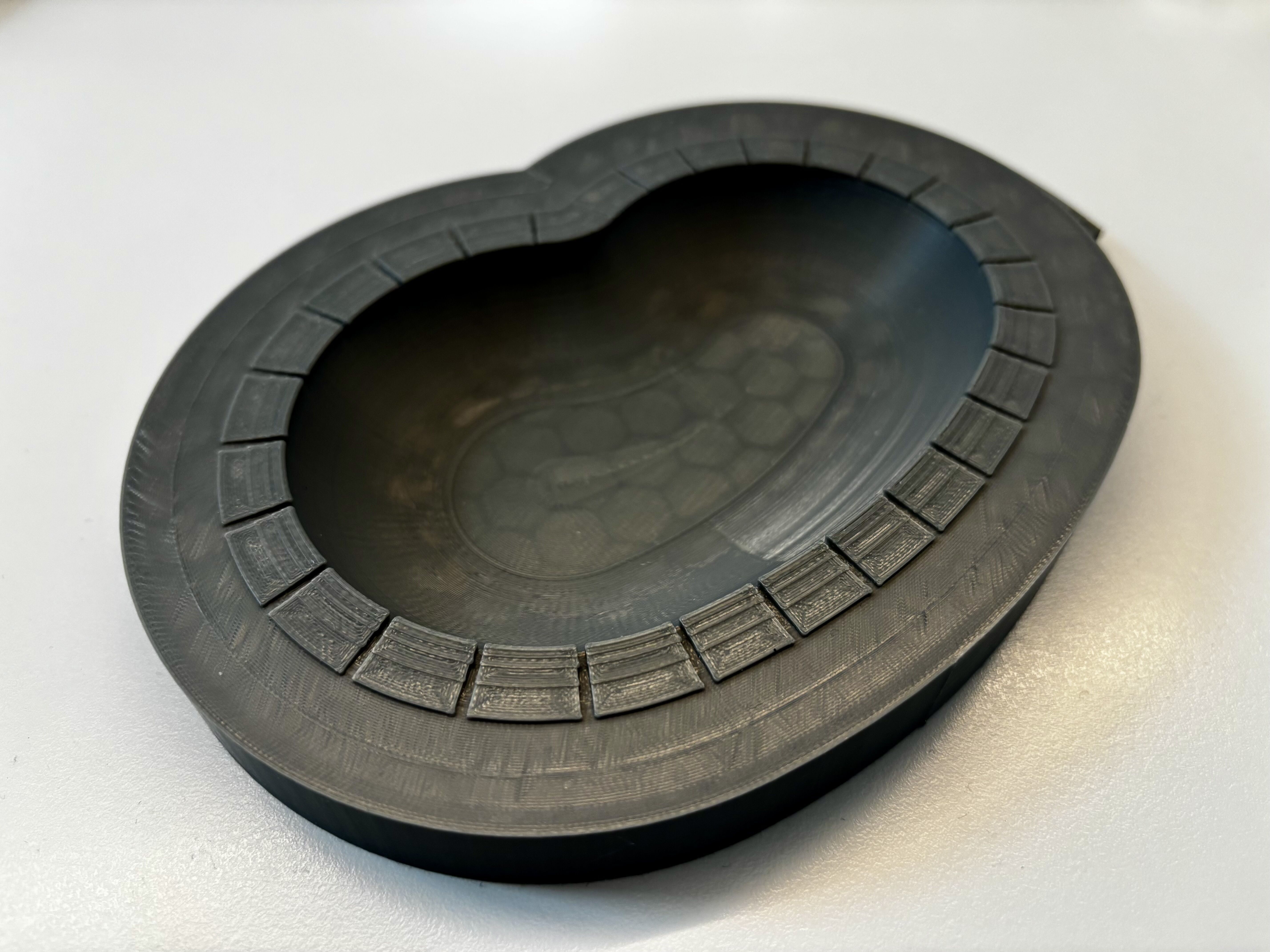 Kidney Bowl 3D print model_4