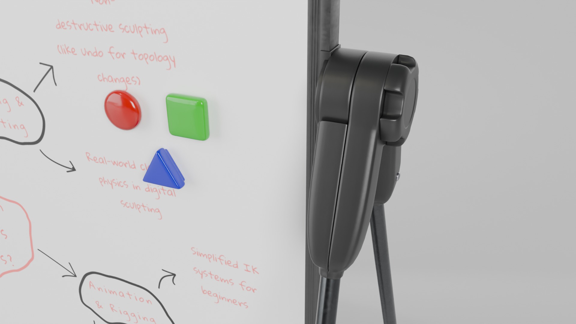 Versatile Presentation Bundle - Customizable Writing Boards 3D Model Collection_28