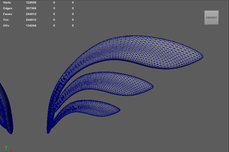 Winged Laurel Wreath 3D model_13