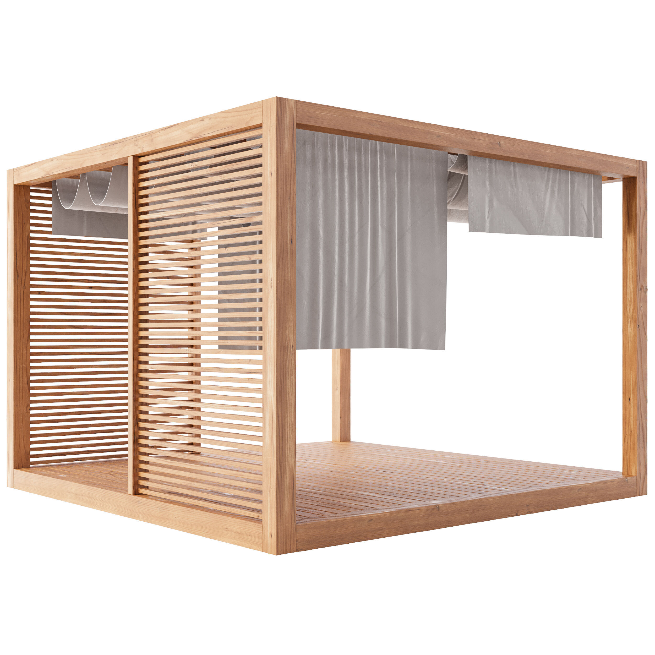 Garden Lounge Structur 06 3D model_12