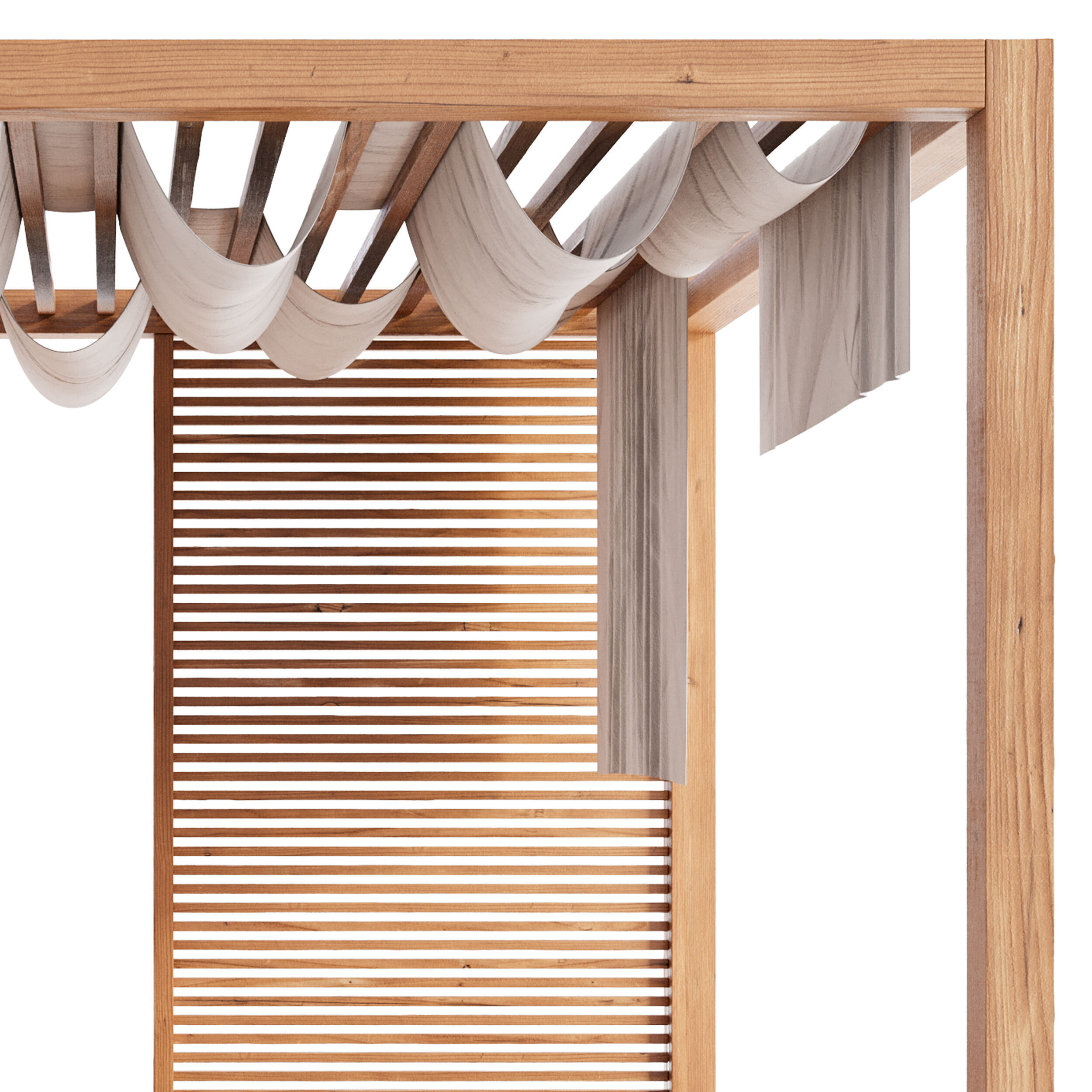 Garden Lounge Structur 06 3D model_9