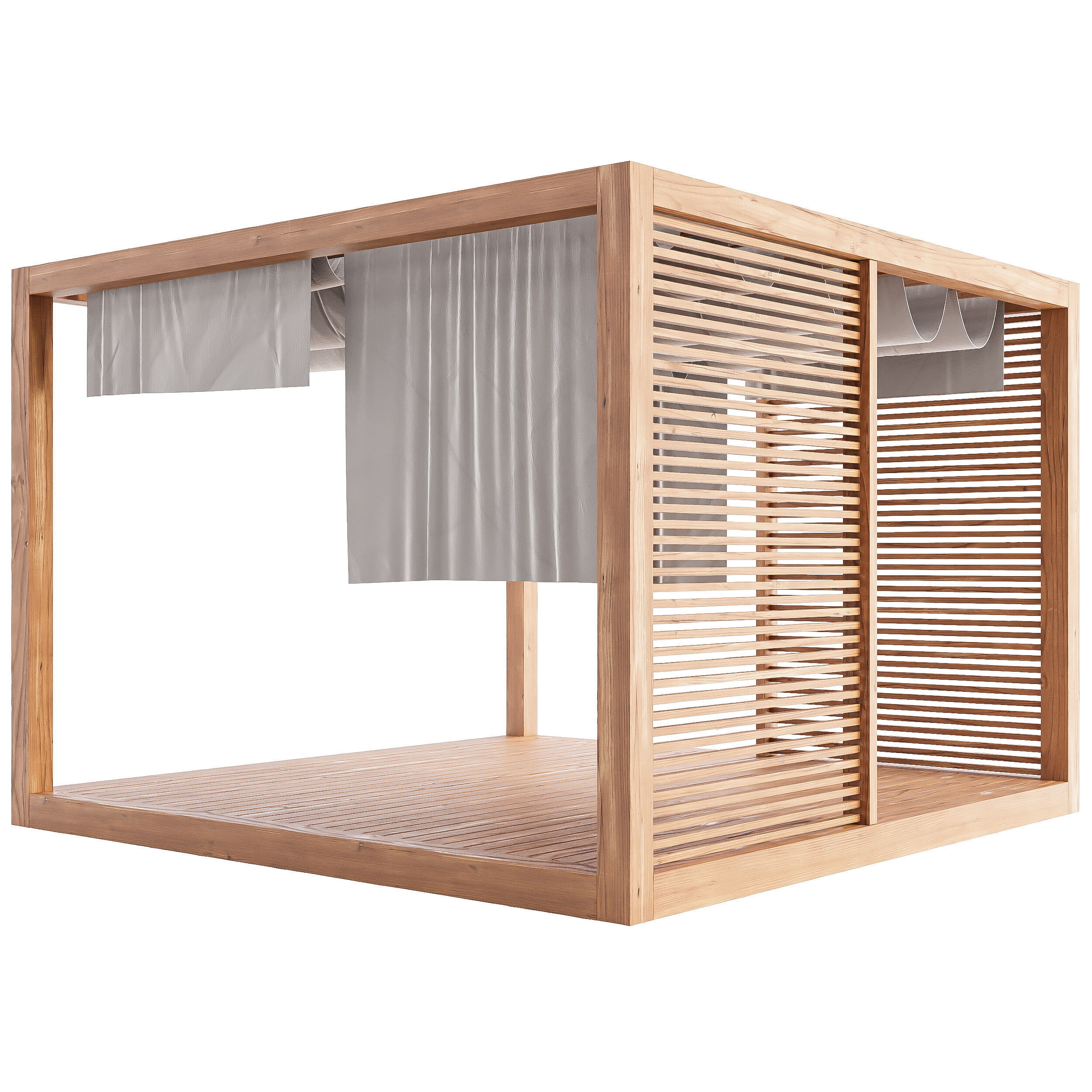 Garden Lounge Structur 06 3D model_6