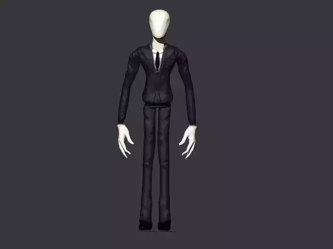 Slender Man 3D print model