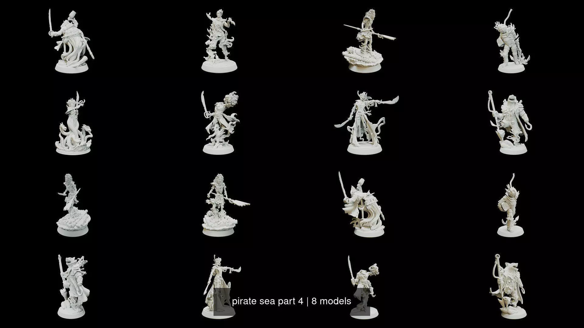 pirate sea part 4 3D Model Collection_1