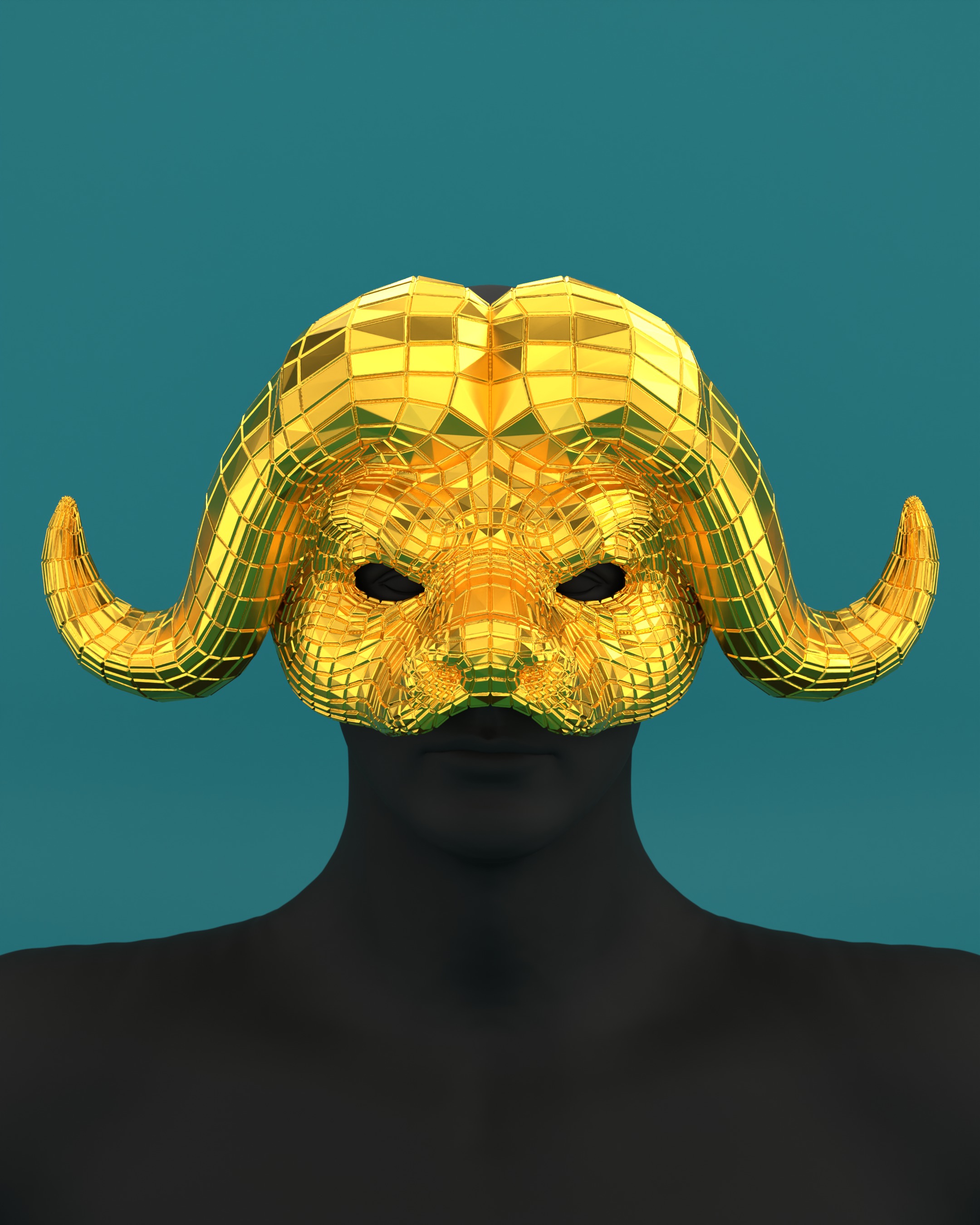 Squid Game VIP Mask 3D Model Collection_4