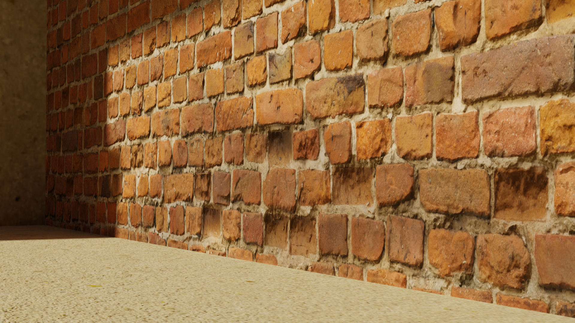 Old Abandoned Warehouse Low-poly 3D model_2