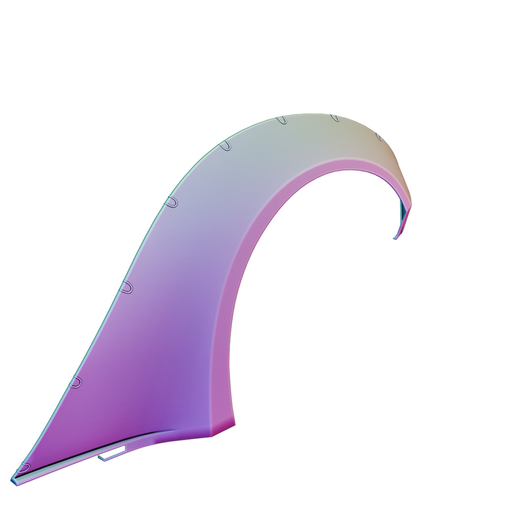 LB Works Audi R8 V10 Body Kit - 3D Printable 3D print model_10