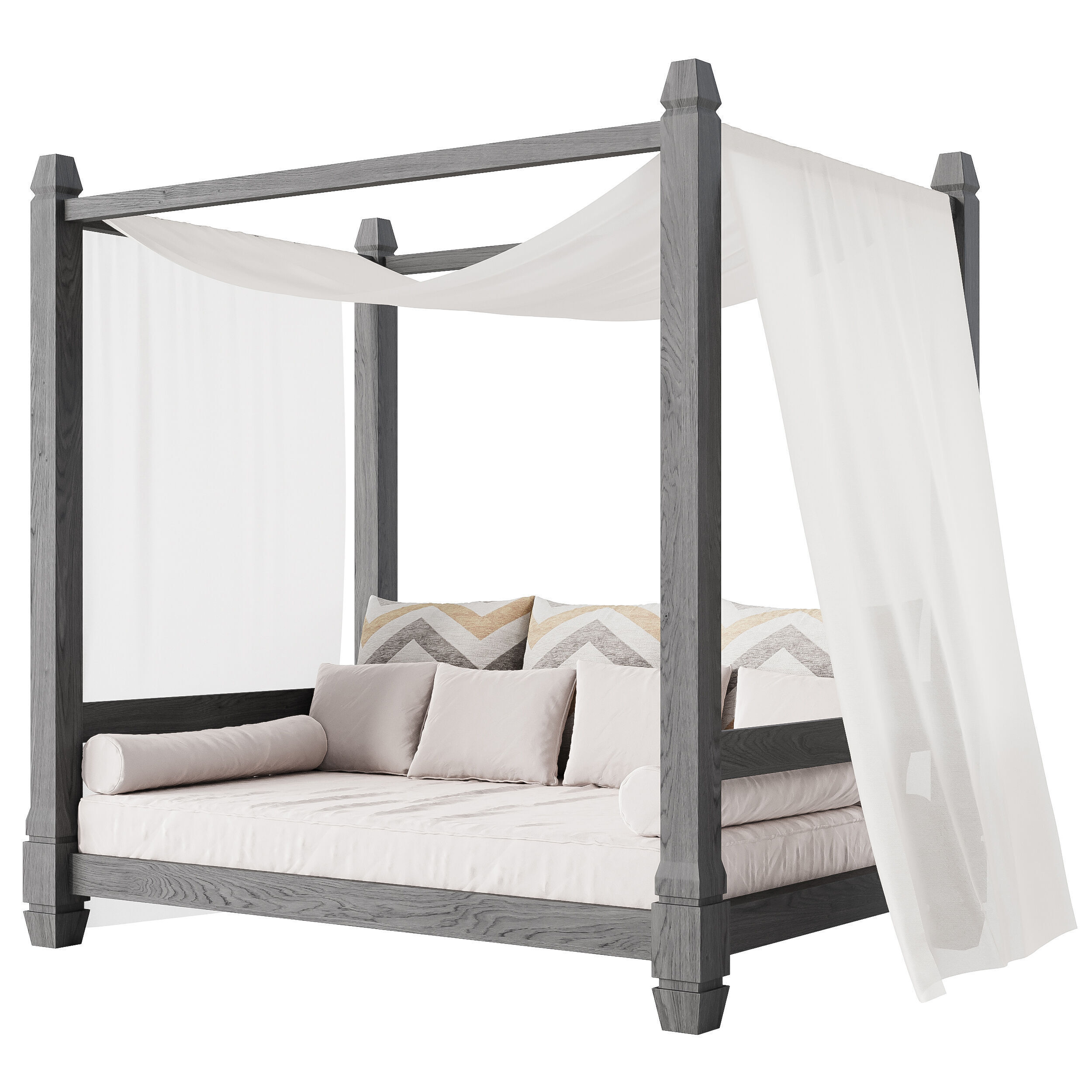 Garden Lounge Structure 04 3D model_9