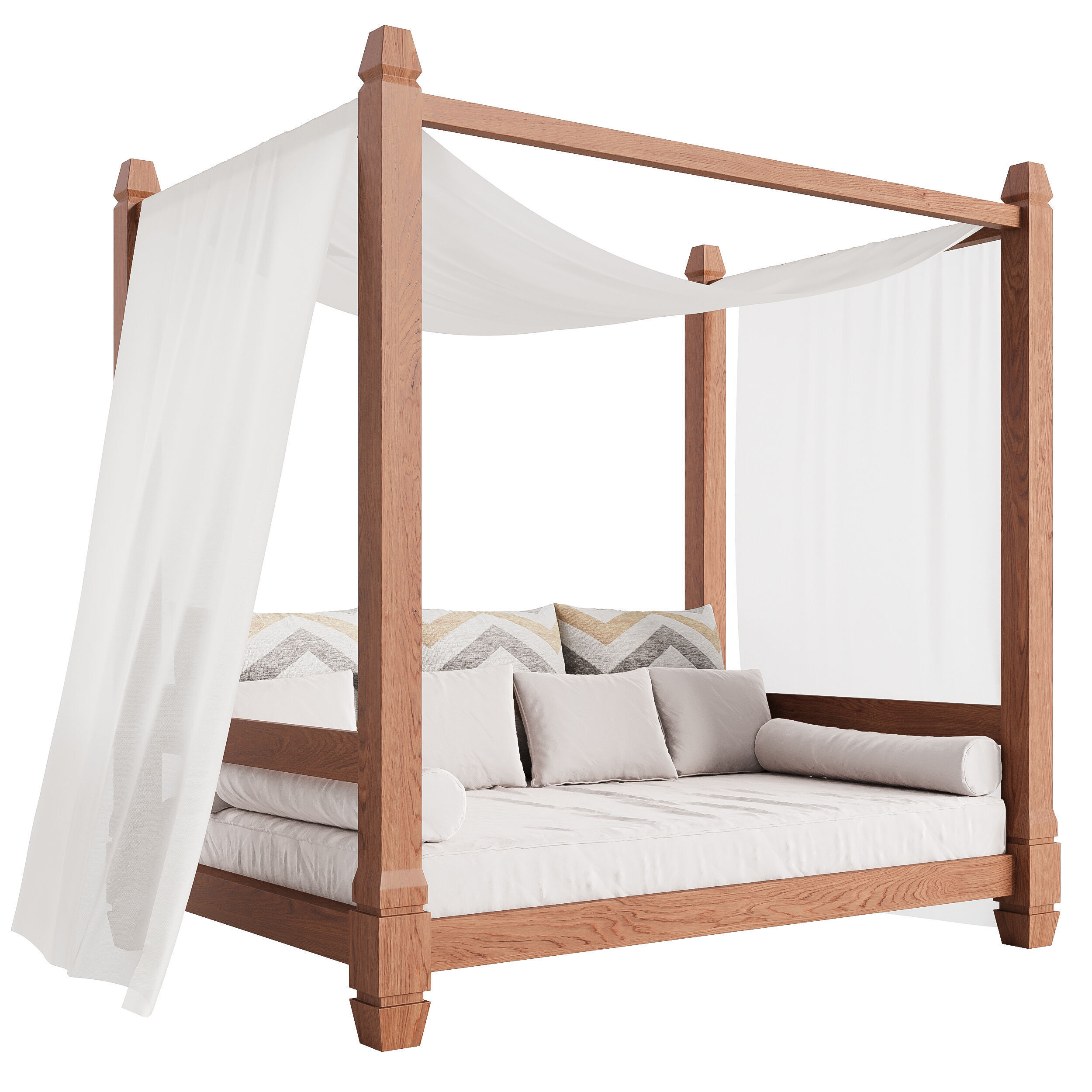 Garden Lounge Structure 04 3D model_1