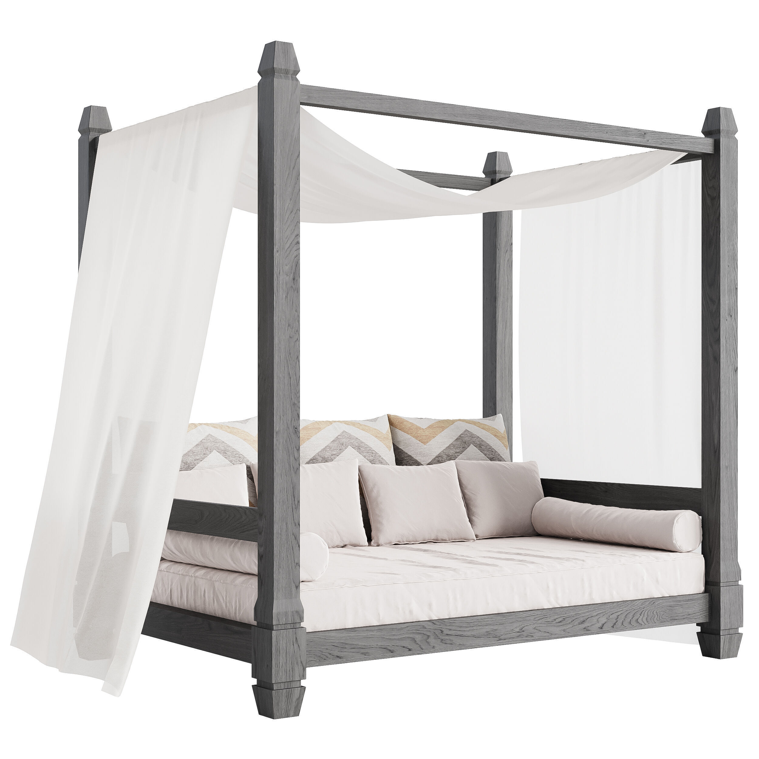 Garden Lounge Structure 04 3D model_2