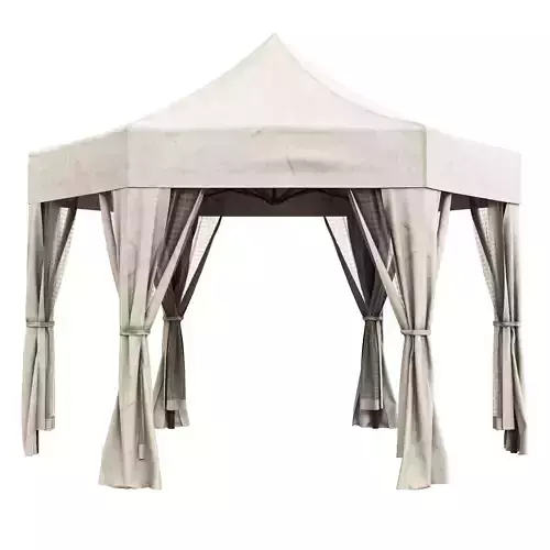 Horwood luxury hexagonal gazebo