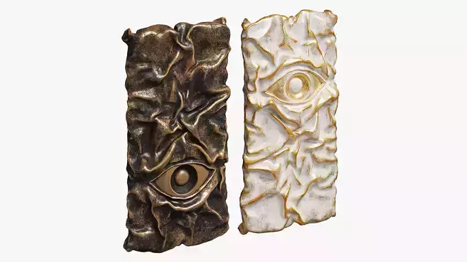 Decorative panel Eye 3D model