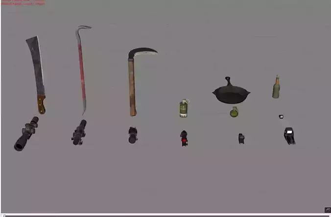 All in One Pack Props PUBG Items