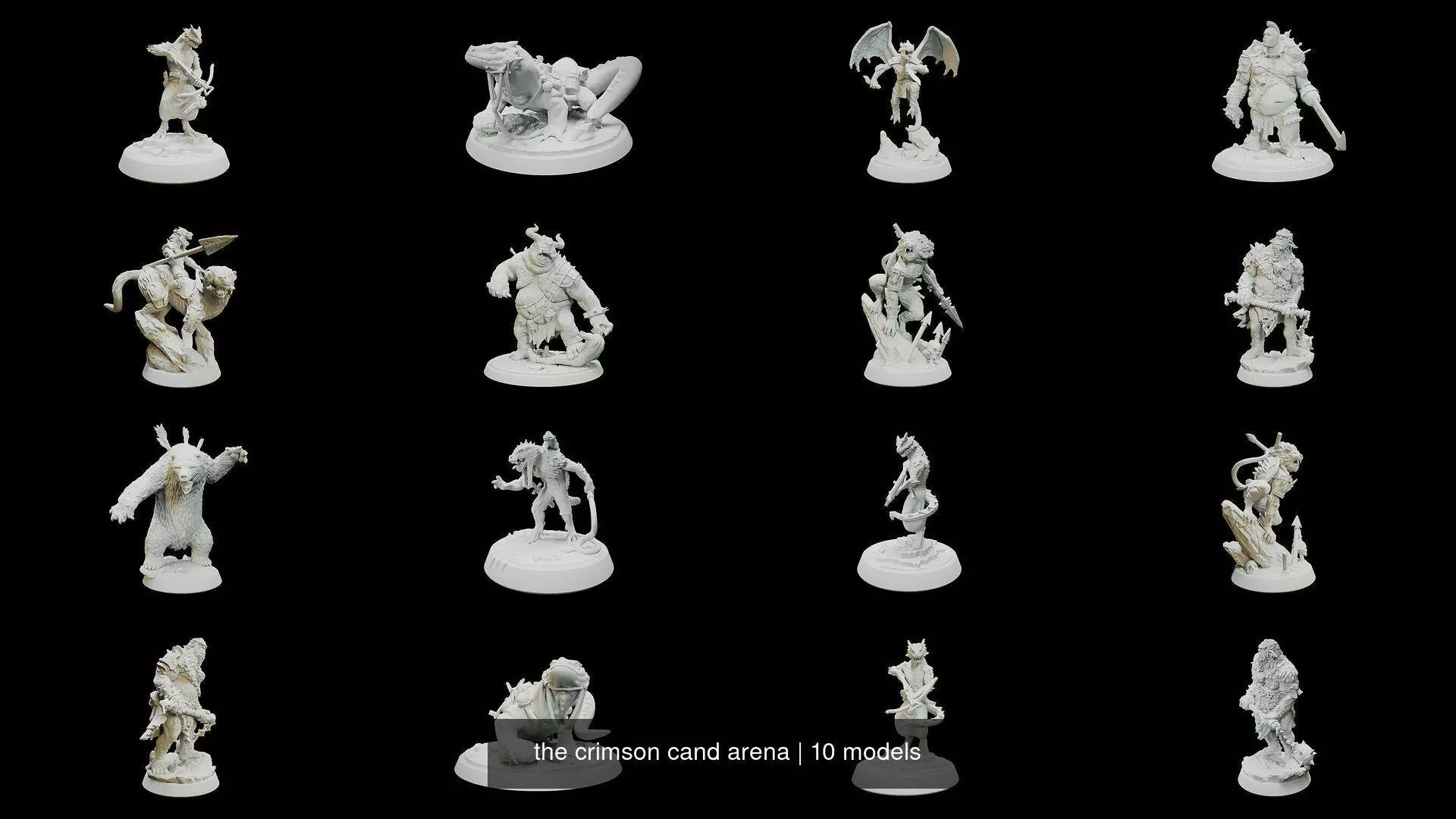 the crimson cand arena 3D Model Collection_1