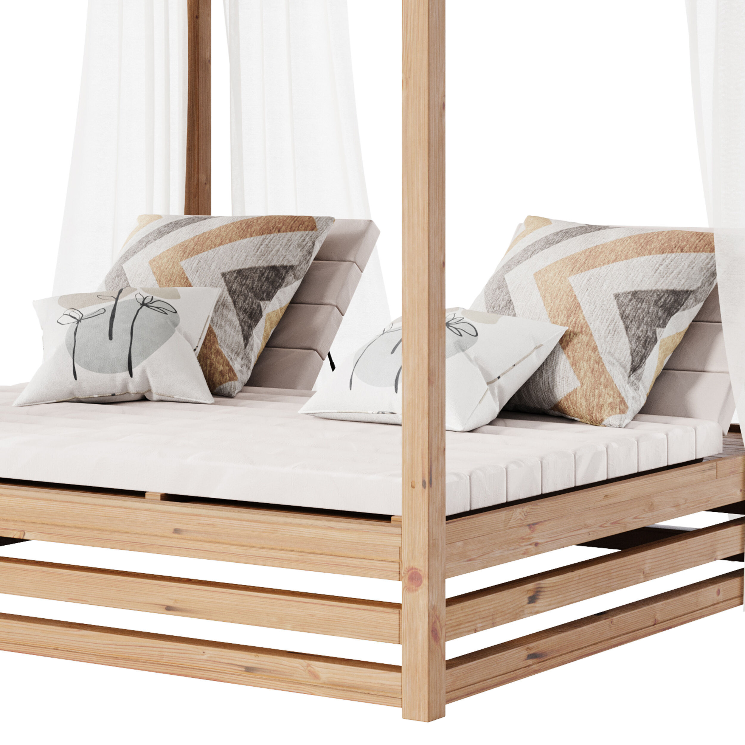 Garden Lounge Structure 05 3D model_11