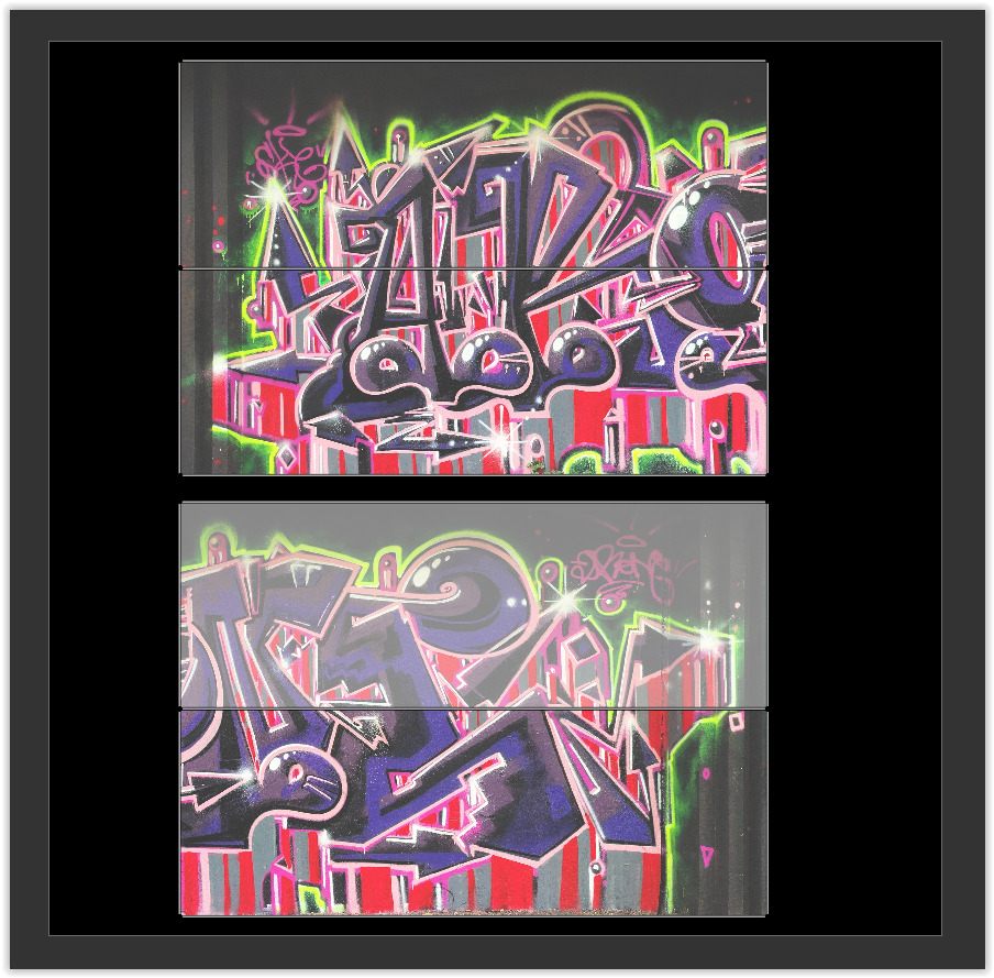 Graffiti wall XVIII 3D model_6