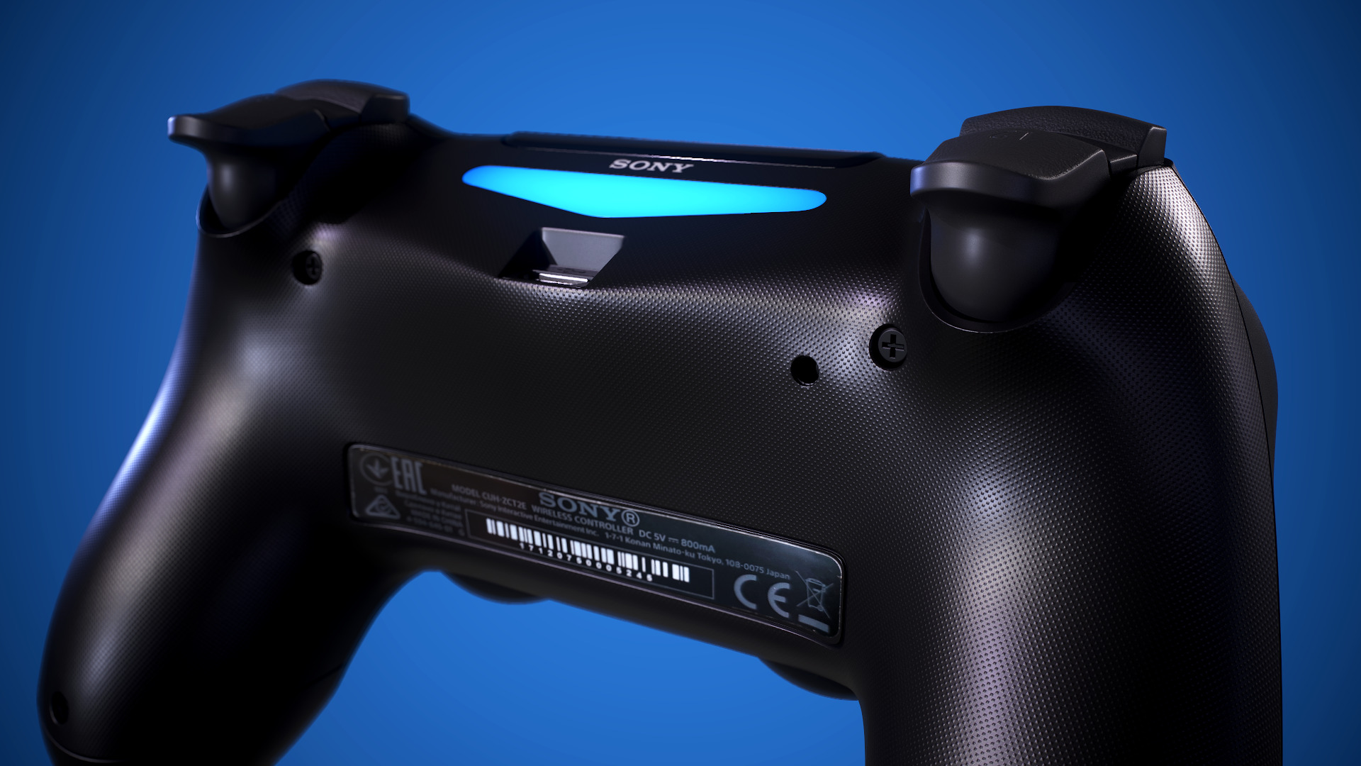 PS4 Dualshock Controller 3D model_10