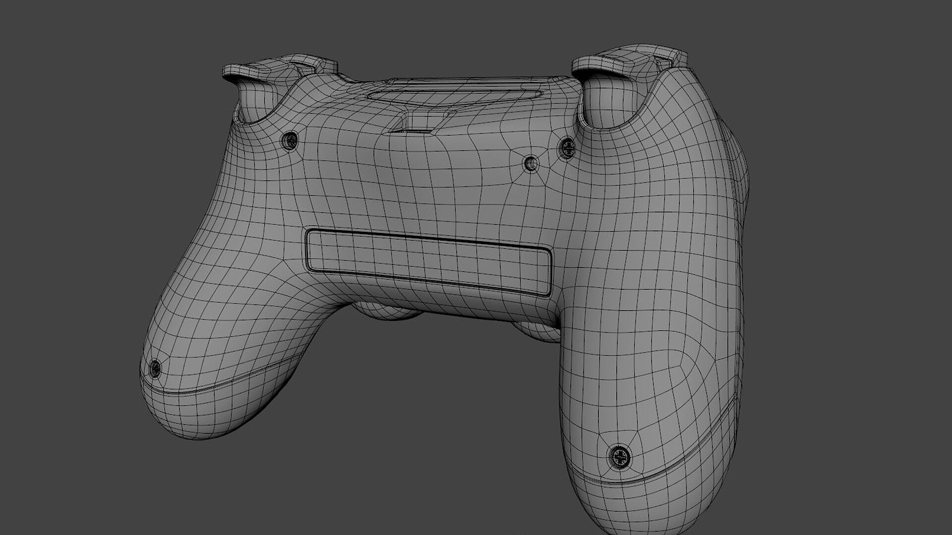 PS4 Dualshock Controller 3D model_28
