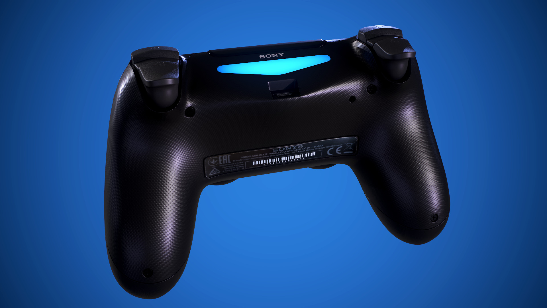 PS4 Dualshock Controller 3D model_9