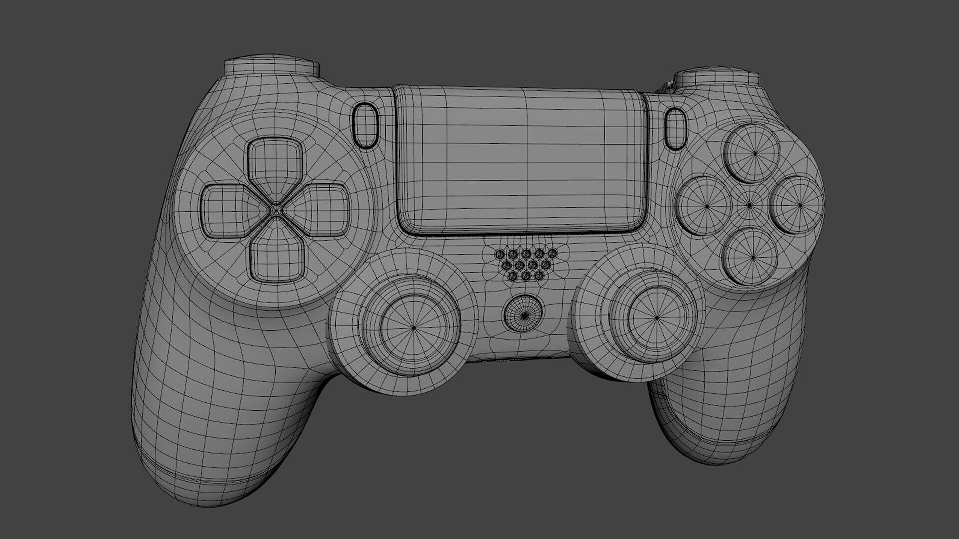 PS4 Dualshock Controller 3D model_27