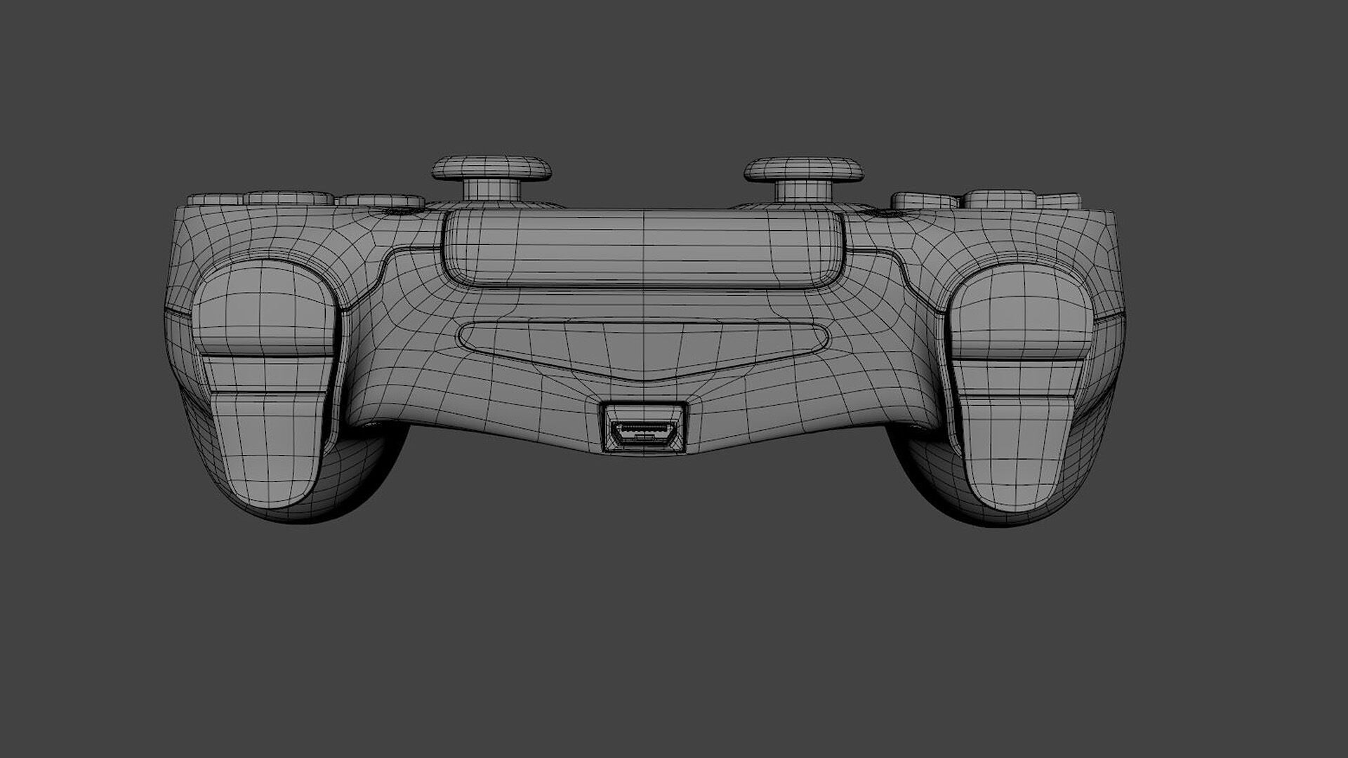 PS4 Dualshock Controller 3D model_26