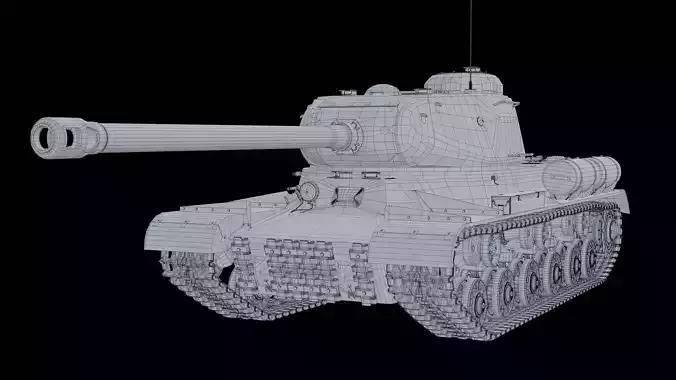 IS-2 Tank Base Mesh