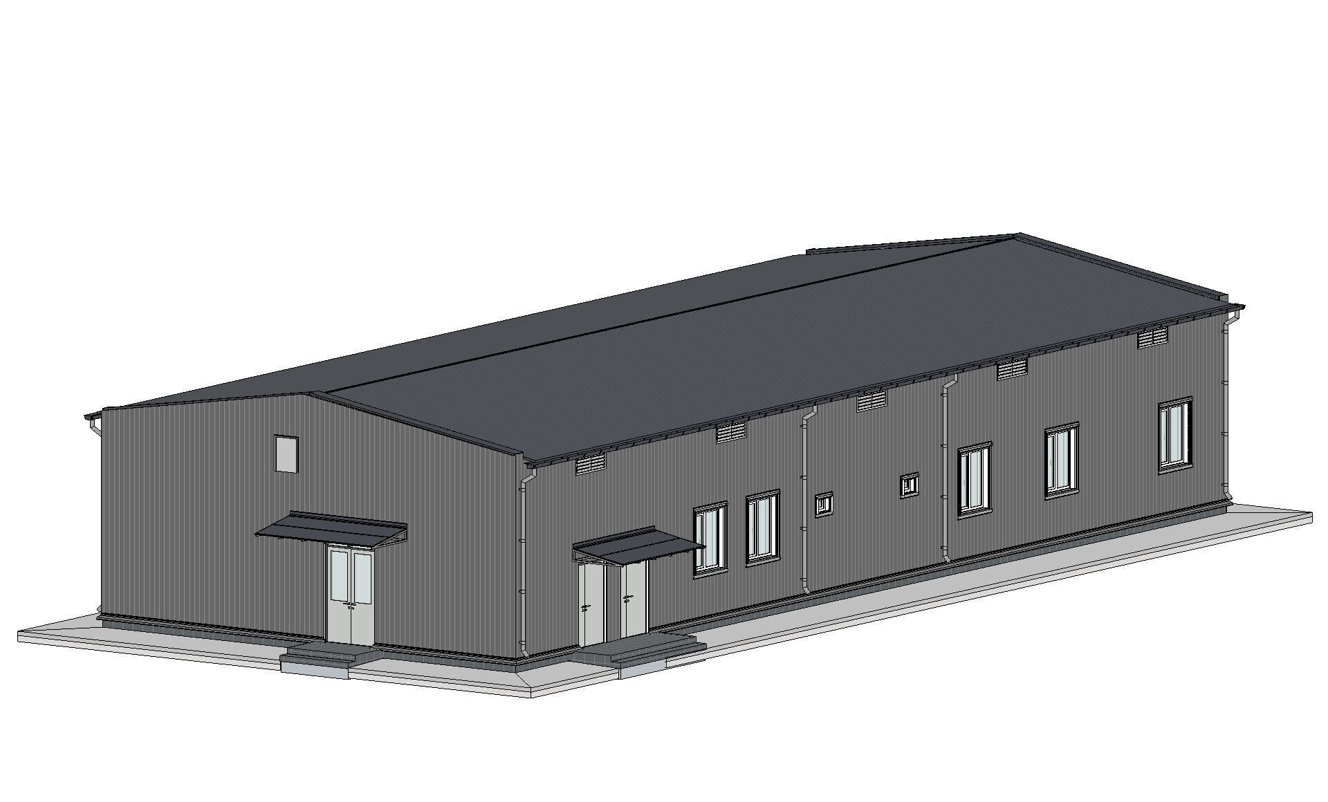 Industrial Building 03 3D model_3