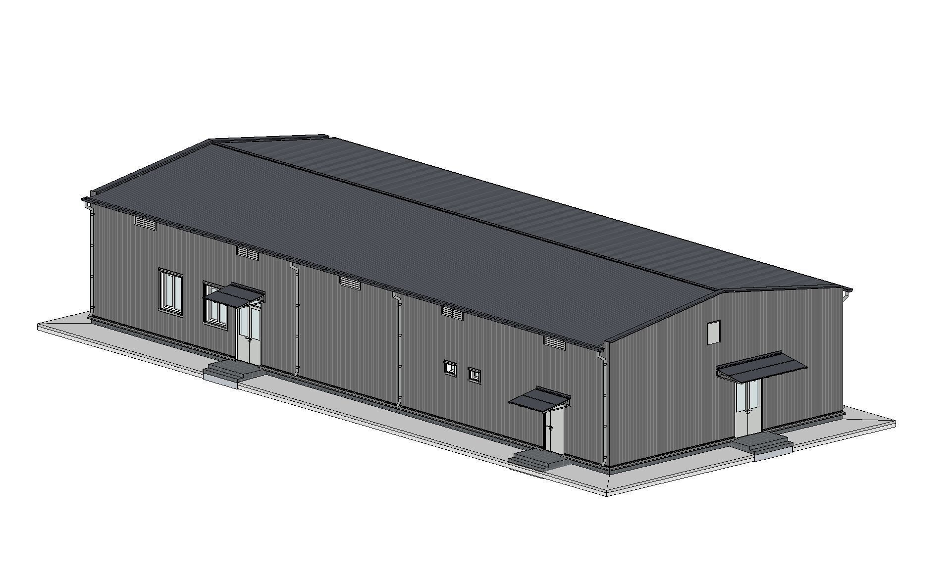Industrial Building 03 3D model_2