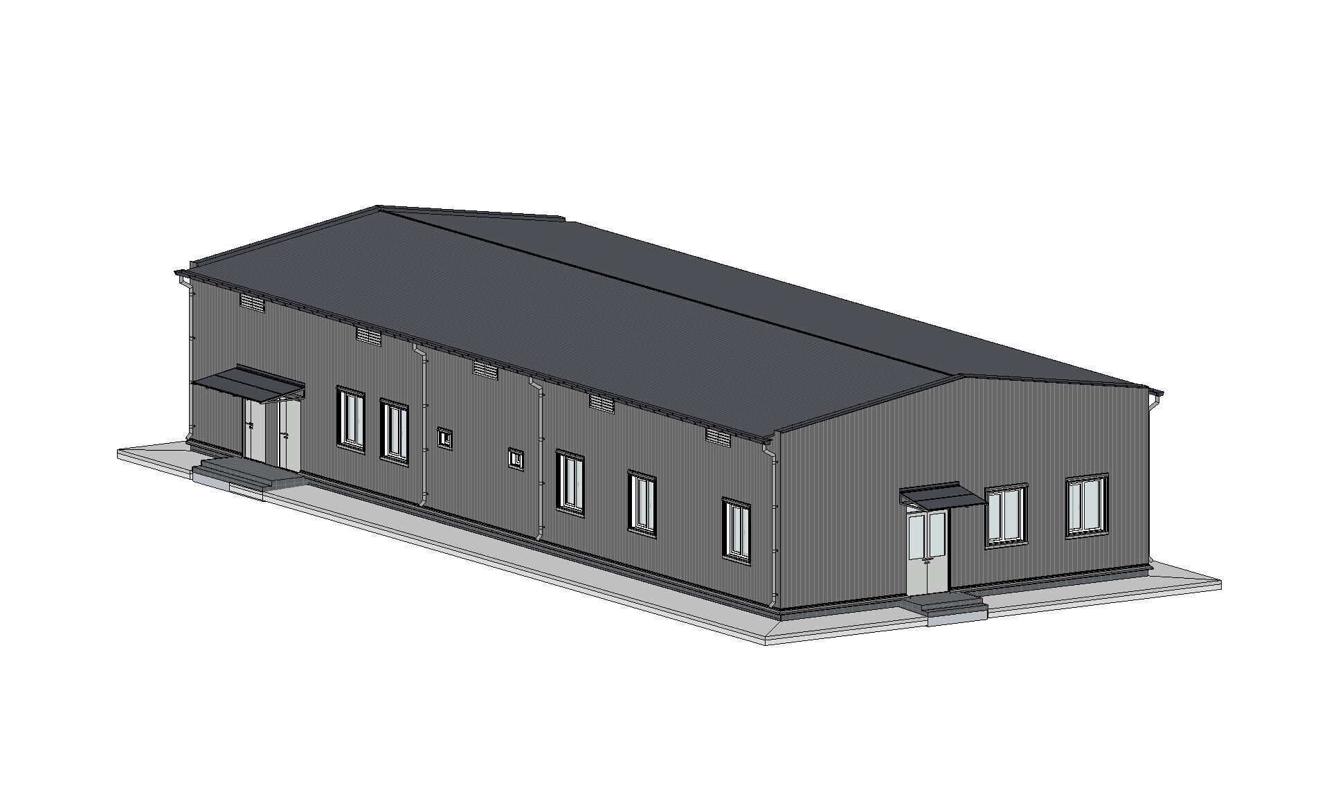 Industrial Building 03 3D model_6