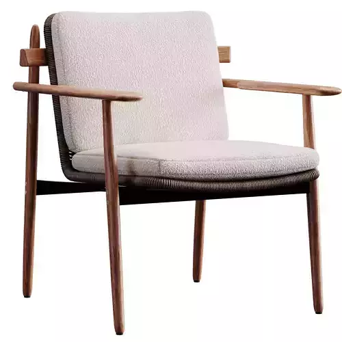 Trio Outdoor Chair  3D model