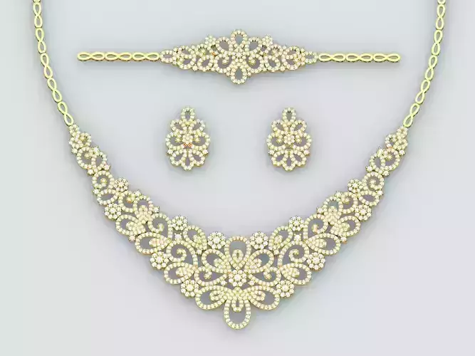 Jewelry Set 3D print model