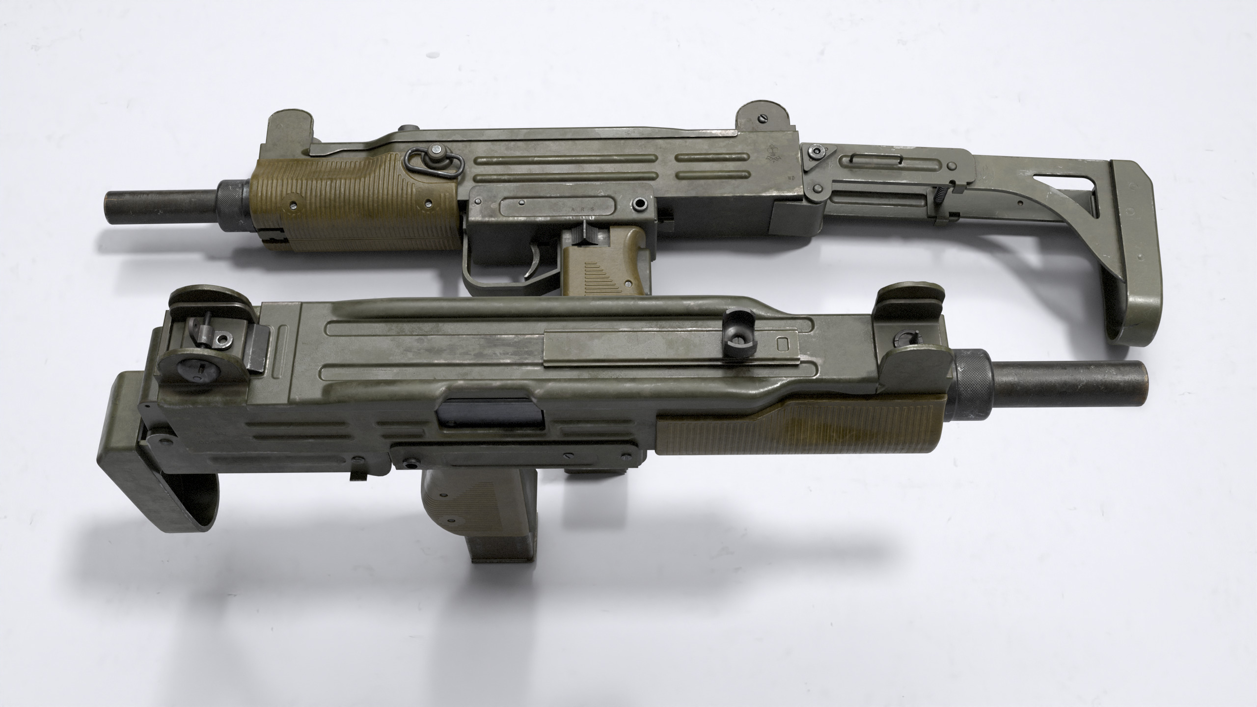 3D model Game-Ready SMG IMI UZI VR / AR / low-poly | CGTrader