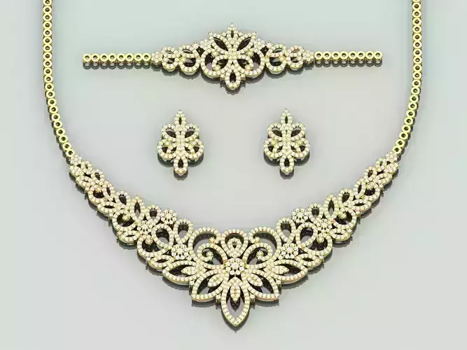 Jewelry Set 3D print model