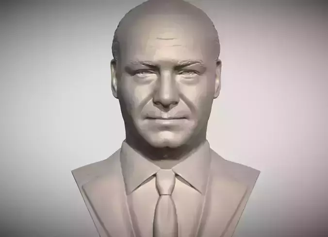 Tony Soprano bust 3D print model