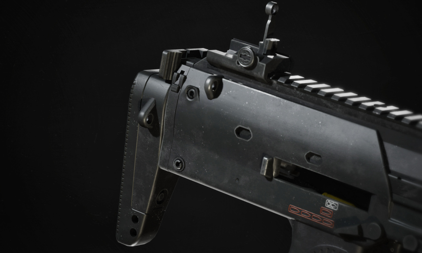 Battle Ready MP7A1 Low-poly 3D model_3