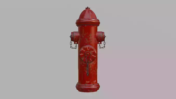 Damaged Fire Hydrant 