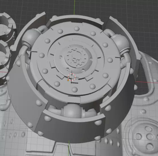 Defending Equipment Pack for Questing Knights in Space Robots 3D print model_0