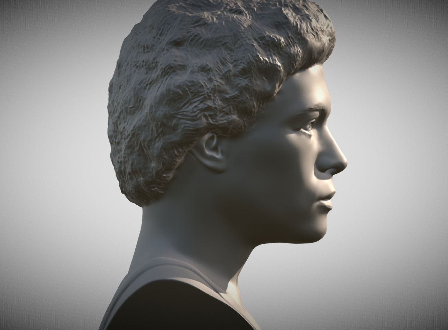 Ellen Ripley Sigourney Weaver from Alien 3D print model_6