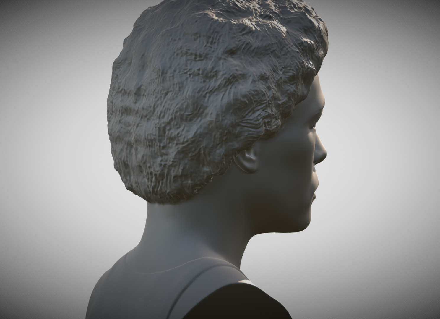 Ellen Ripley Sigourney Weaver from Alien 3D print model_5