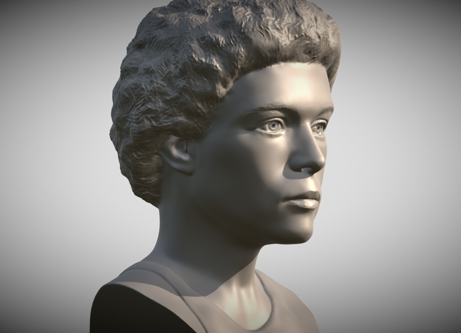 Ellen Ripley Sigourney Weaver from Alien 3D print model_7