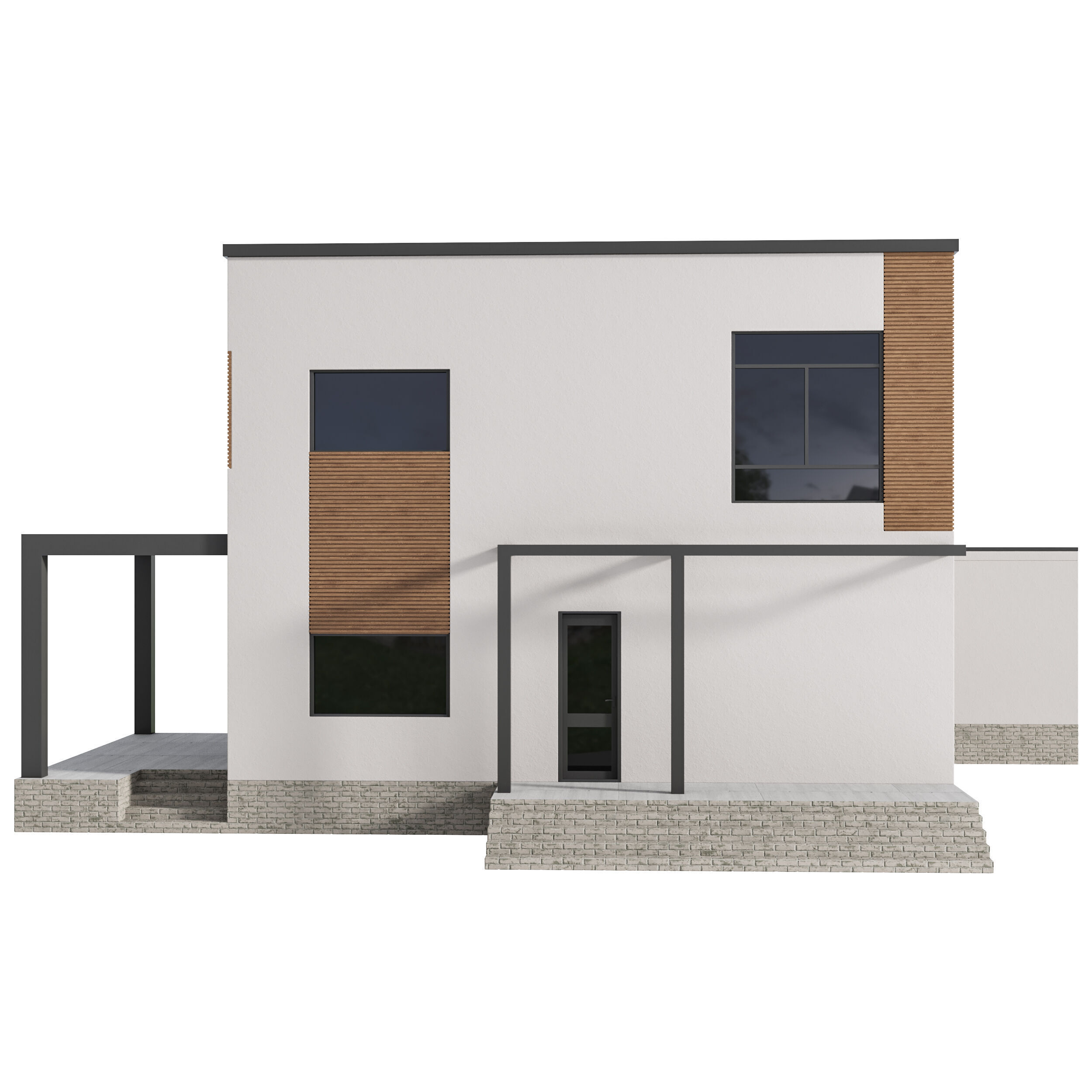 Home Design 11 For Exterior 3D model_1