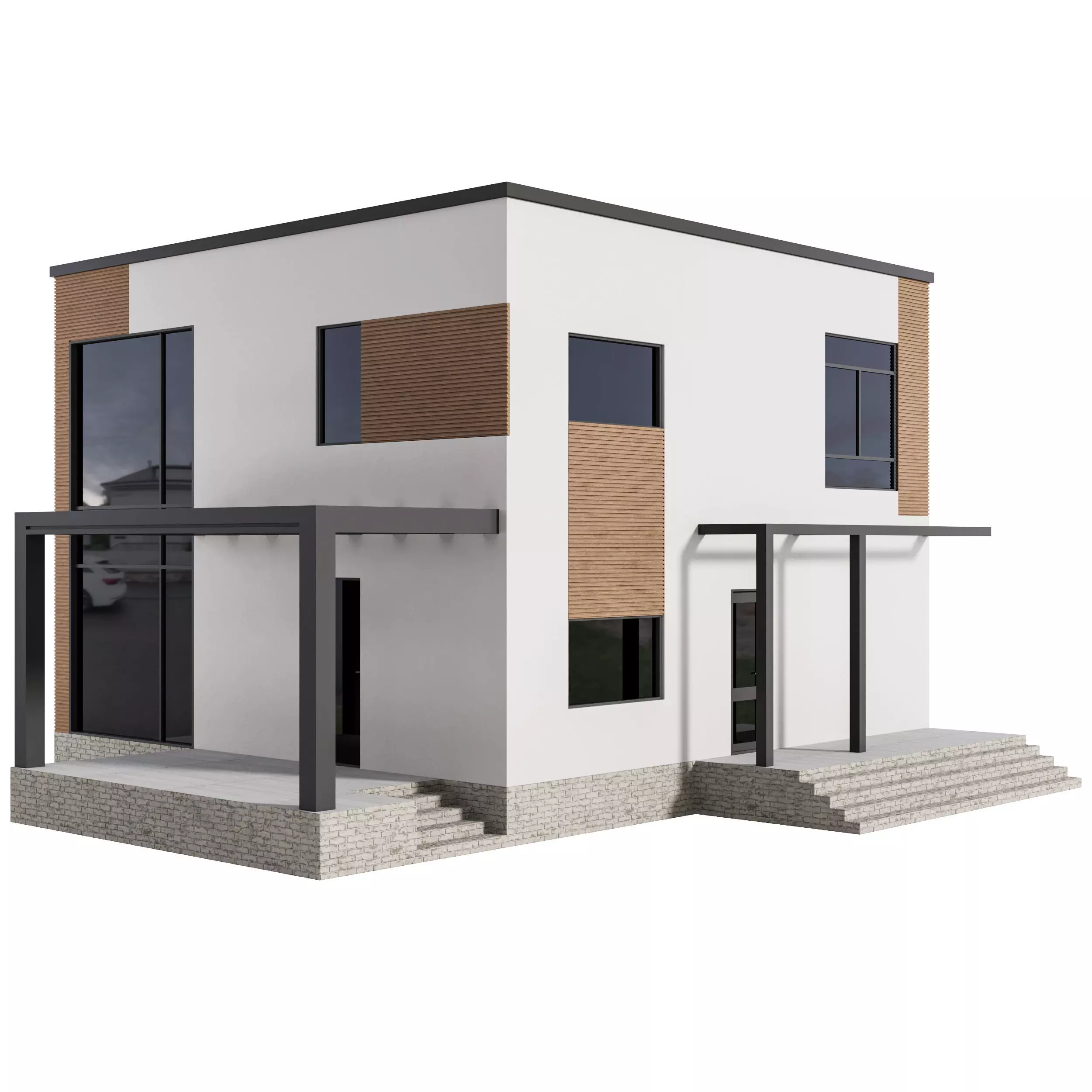 Home Design 11 For Exterior 3D model_0