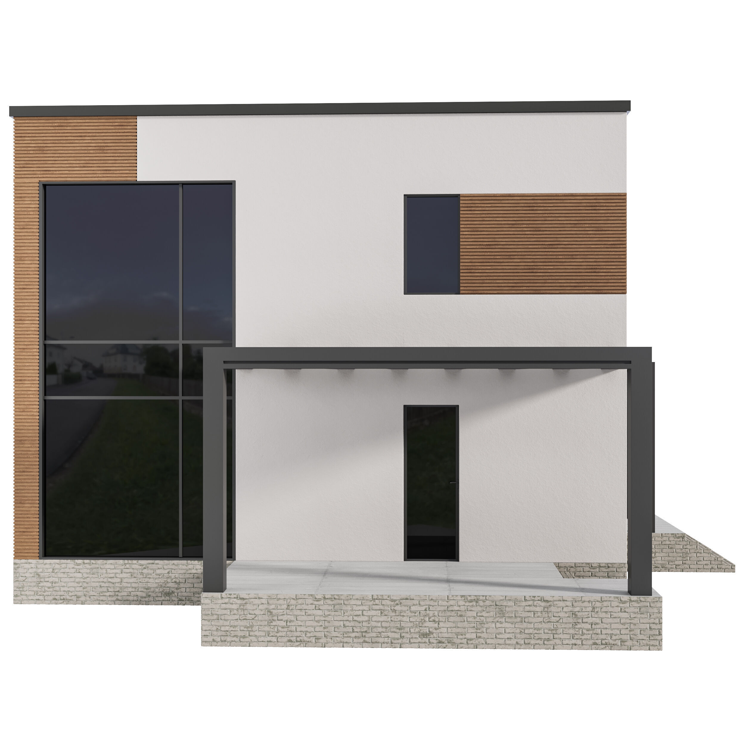 Home Design 11 For Exterior 3D model_2