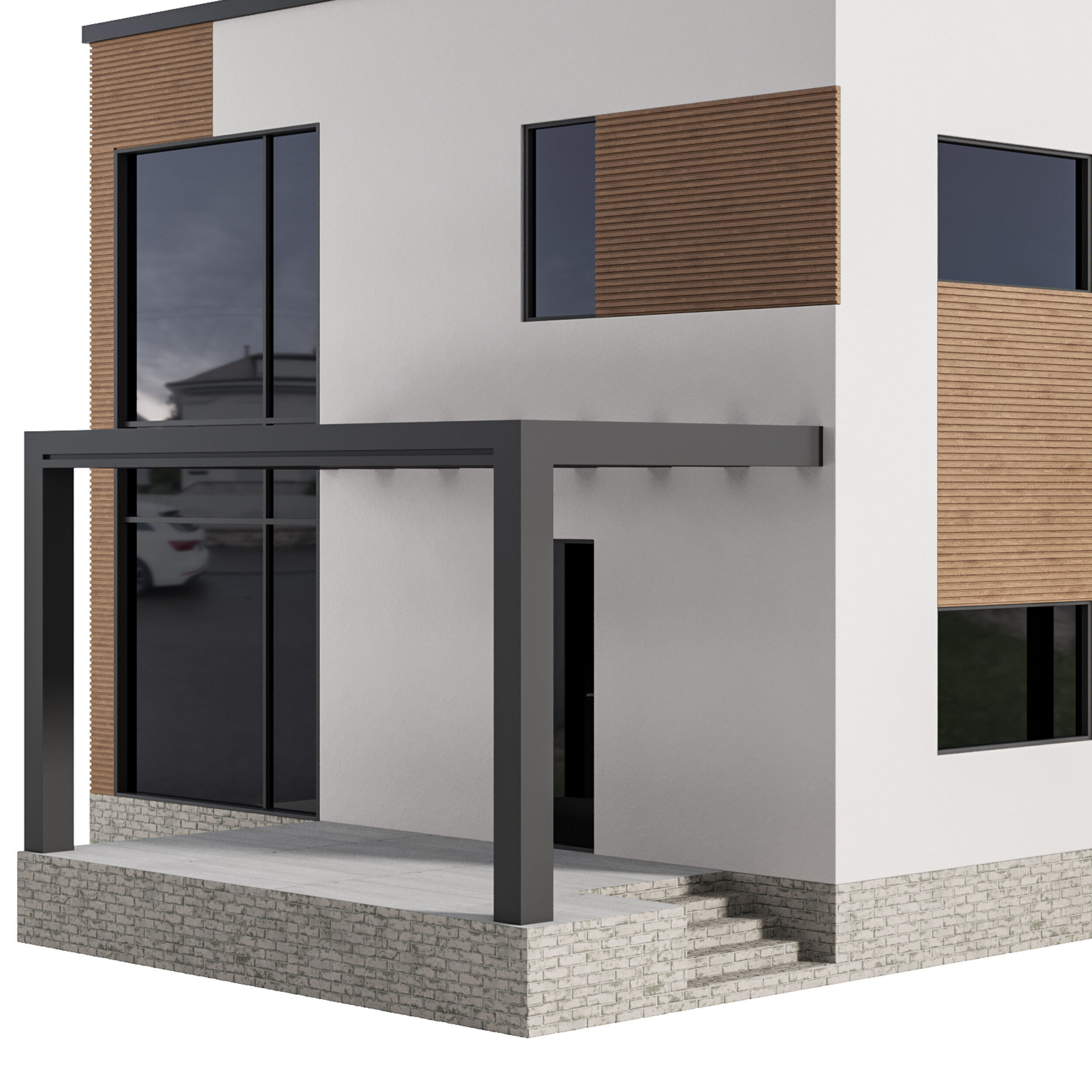 Home Design 11 For Exterior 3D model_12