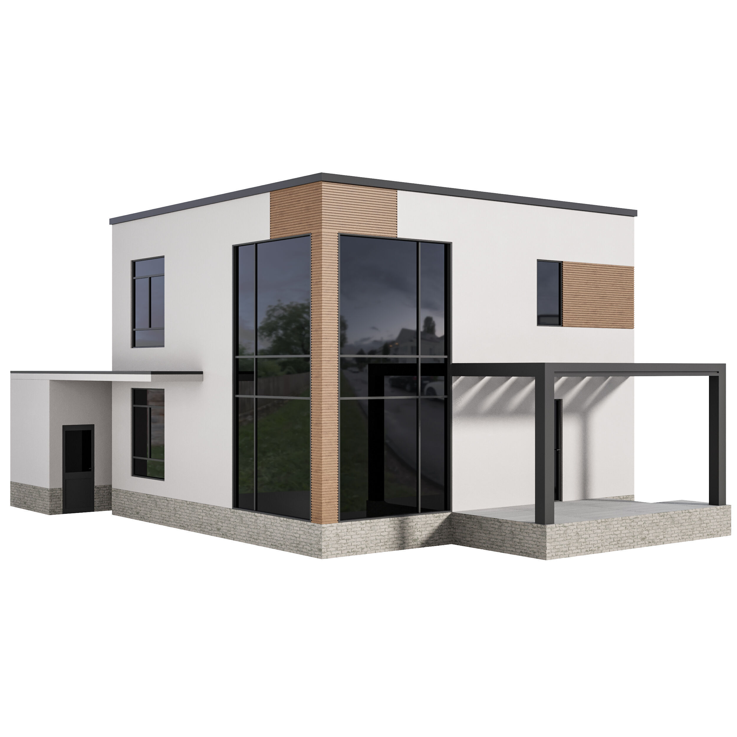 Home Design 11 For Exterior 3D model_5