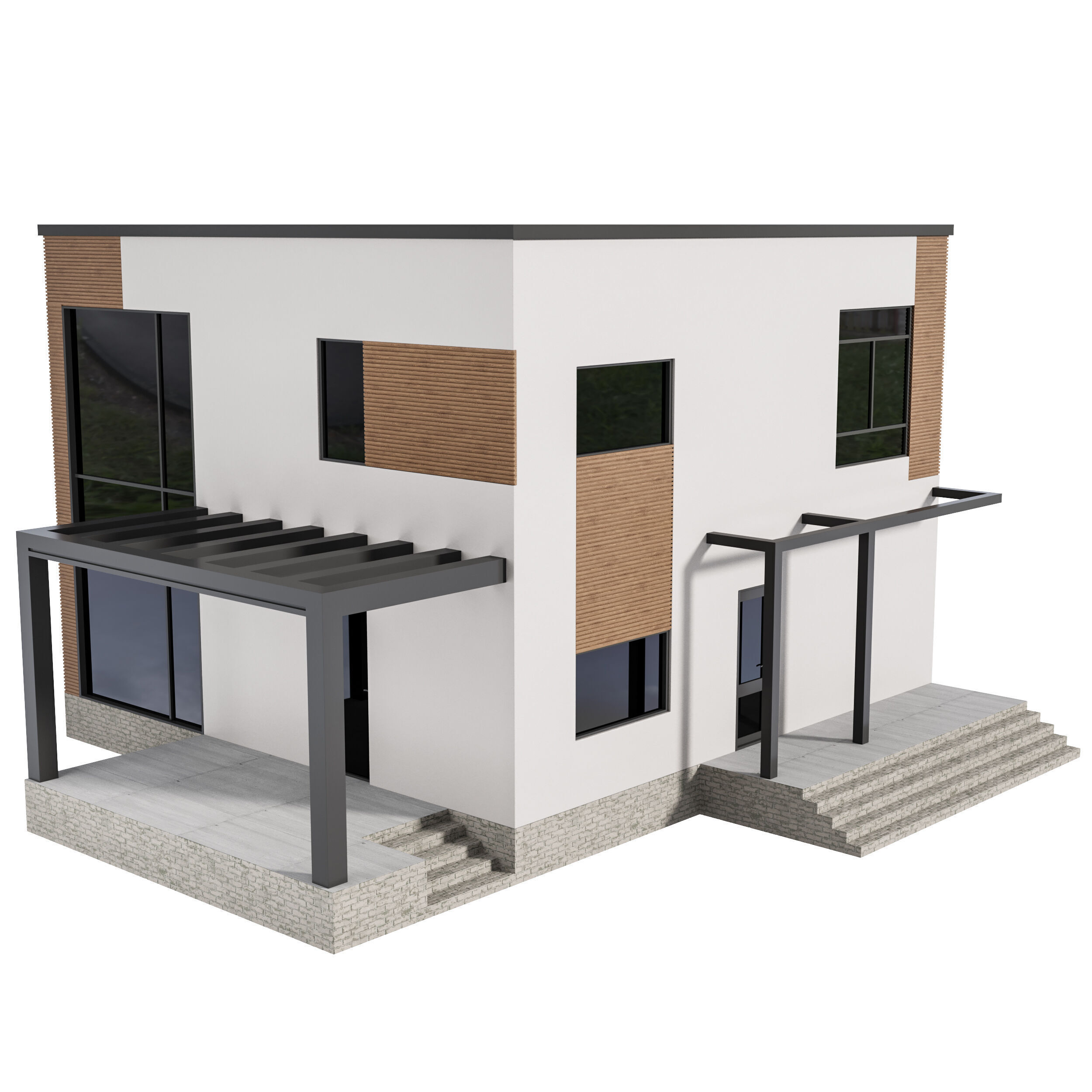 Home Design 11 For Exterior 3D model_7