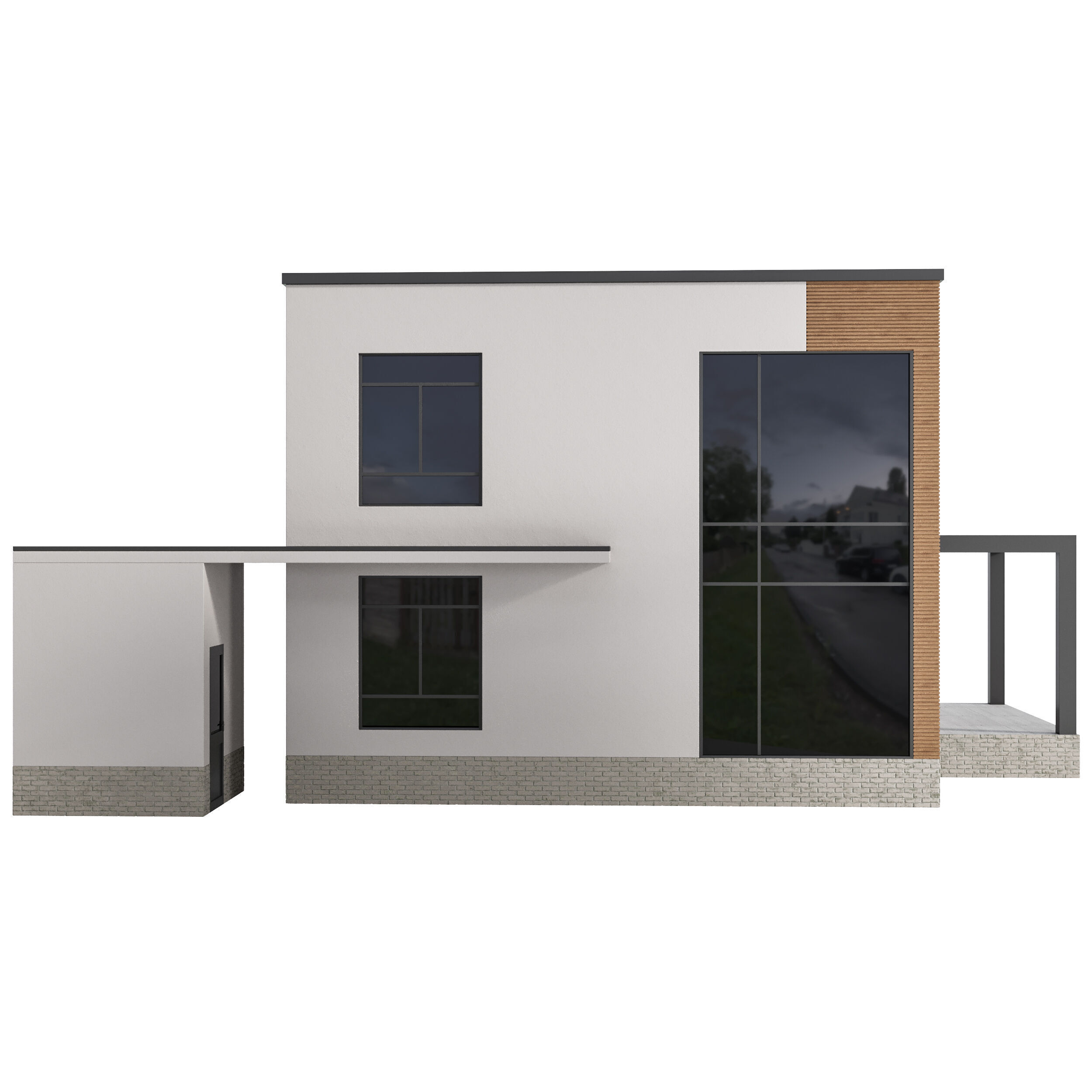 Home Design 11 For Exterior 3D model_3