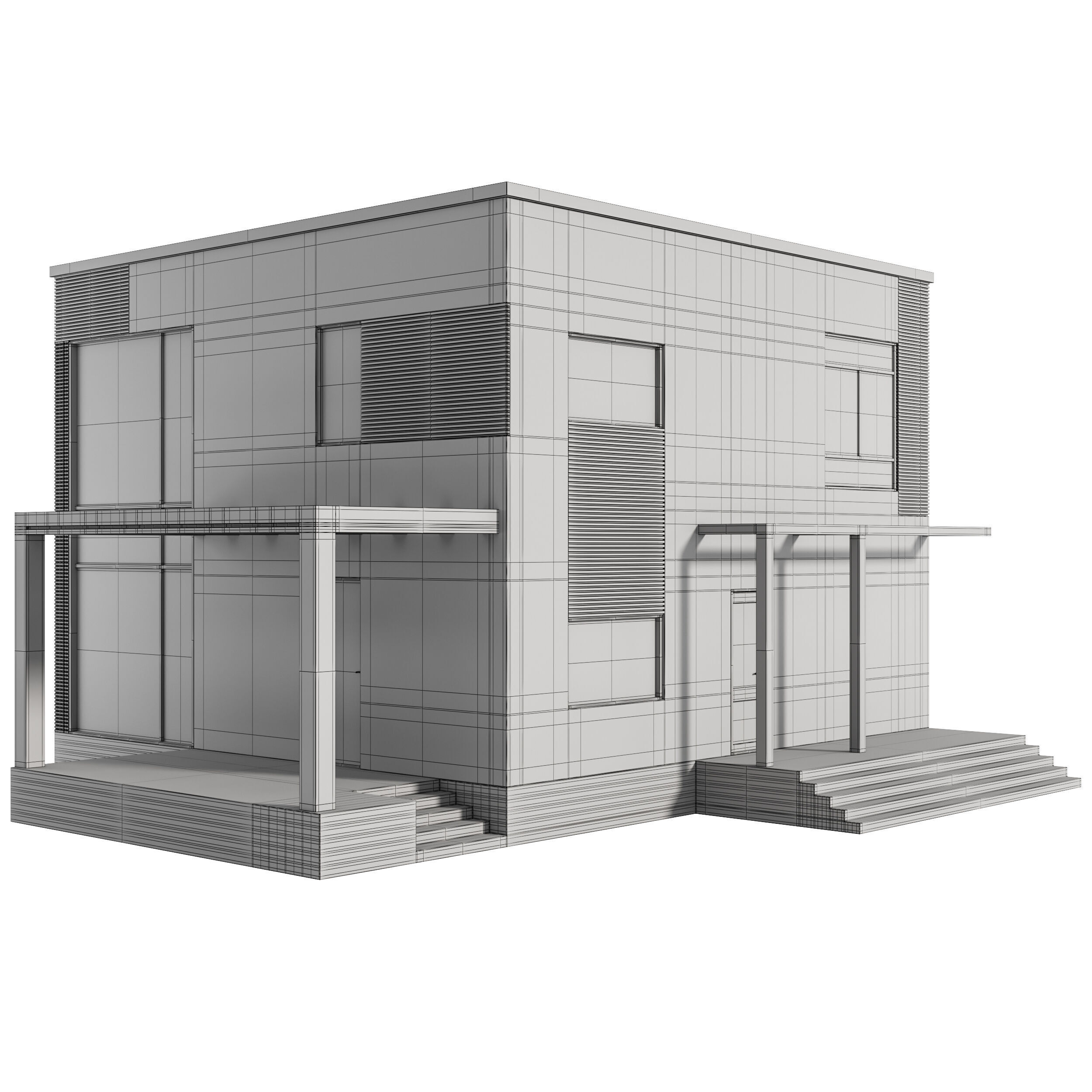 Home Design 11 For Exterior 3D model_13