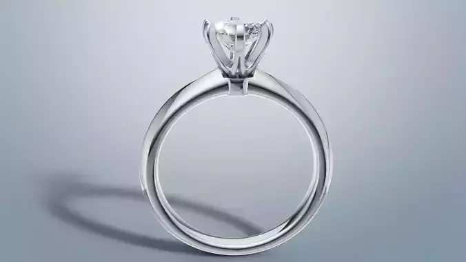 Ring Tiffany 3D print model C 81