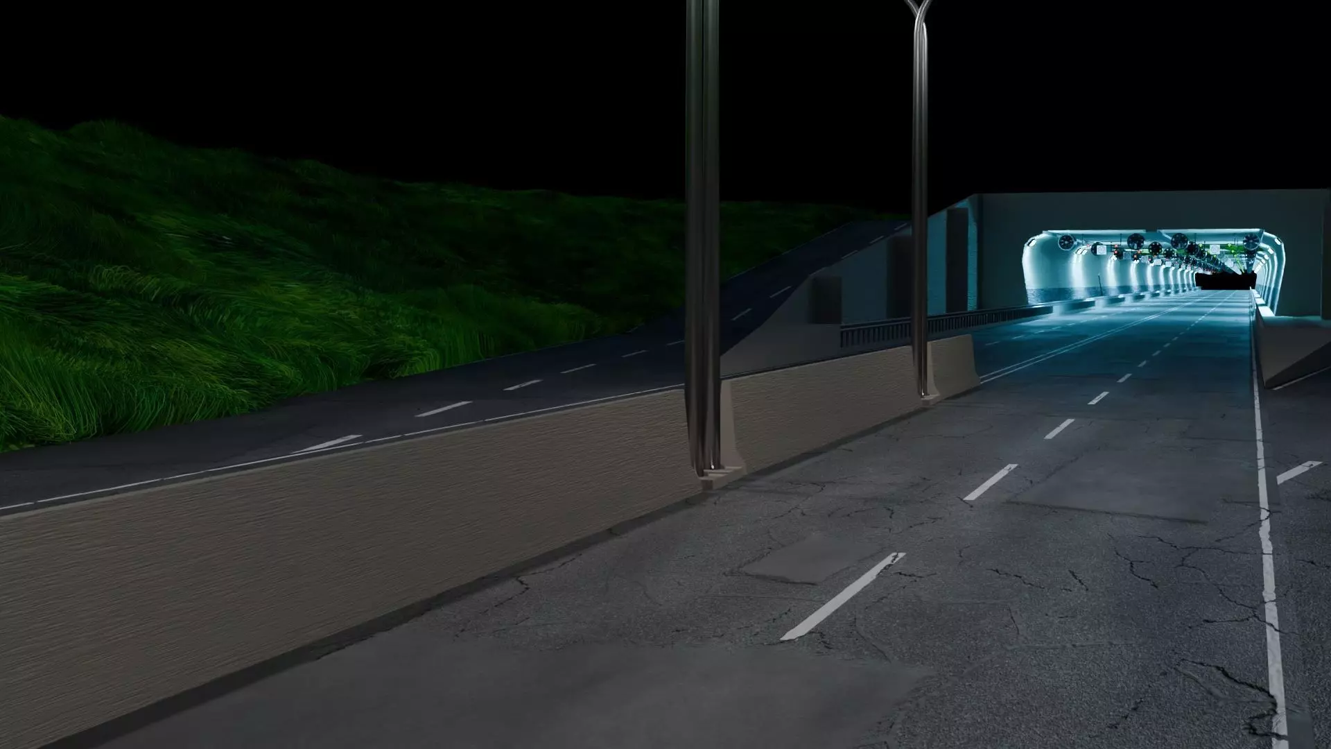 Tunnel 3D model_0